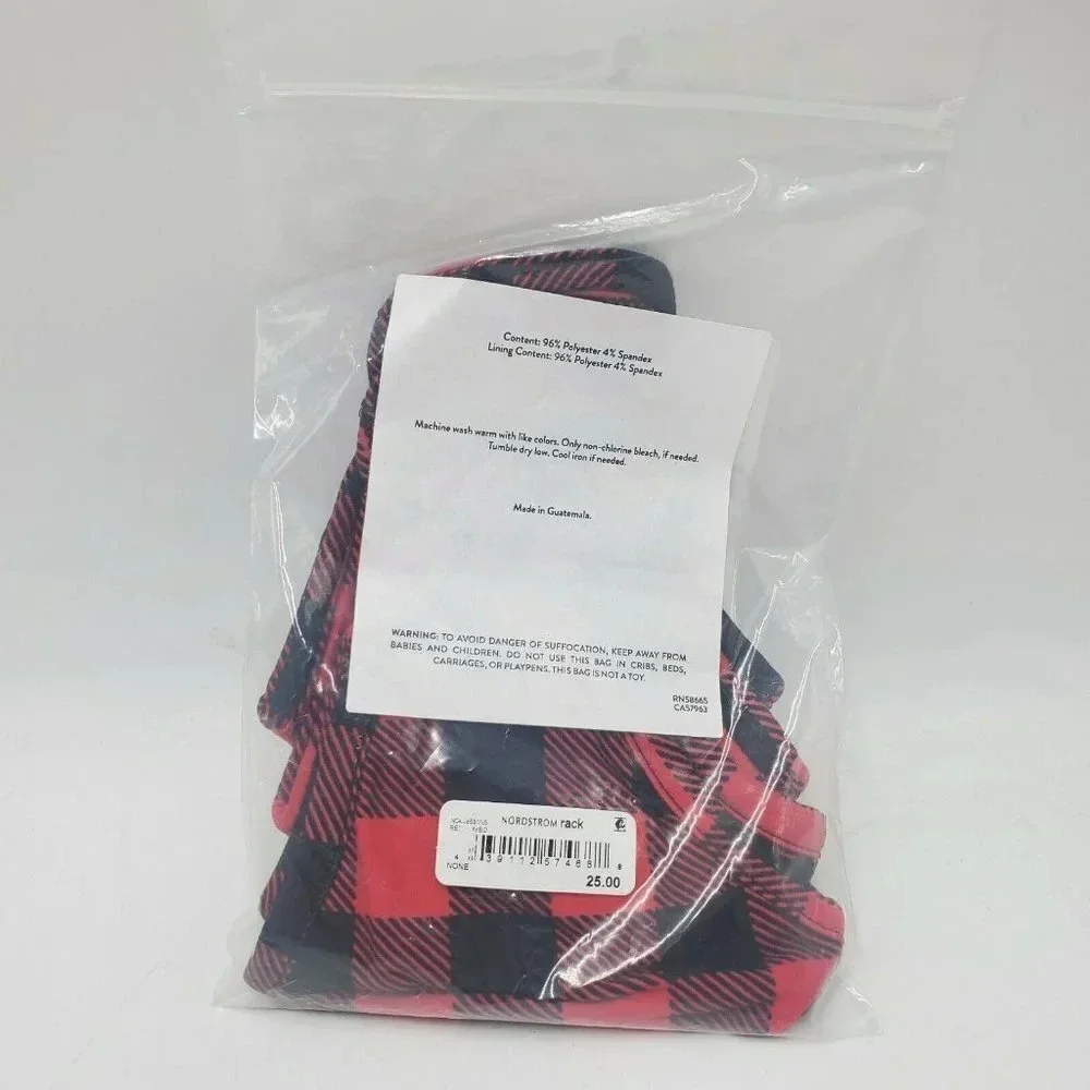 Nordstrom Family 4‎ Pack Reusable Flannel Masks NWT